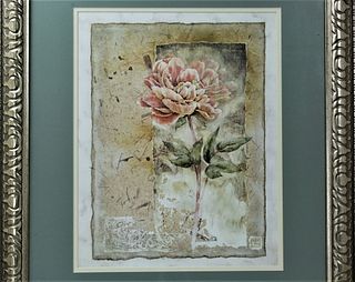 A Decoration Painting with Frame