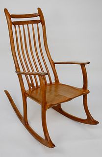 Stephen Swift Cherry Rocking Chair