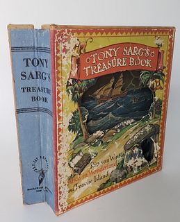 Vintage Tony Sarg Interactive, "Treasure Book"