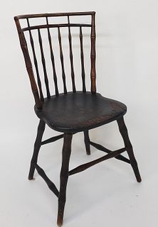American Birdcage Windsor Side Chair, circa 1810