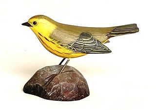 Miniature Yellow Warbler by J. Blackstone #1