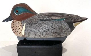 Green Winged Teal Pair by Jack Leach