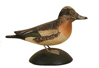 Miniature Widgeon Drake by Crowell