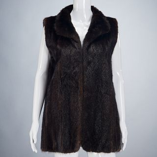 Vintage ladies fur vest