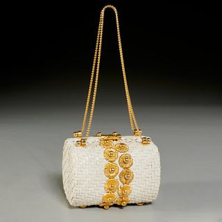 Vintage Rodo Milan straw handbag