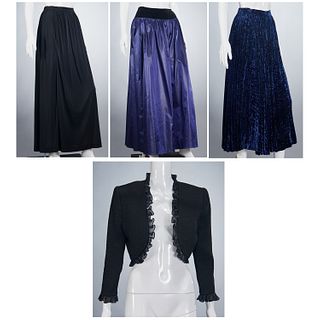Group of Yves Saint Laurent evening wear separates