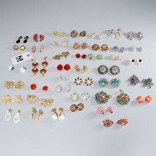 Collection of glam retro costume ear clips