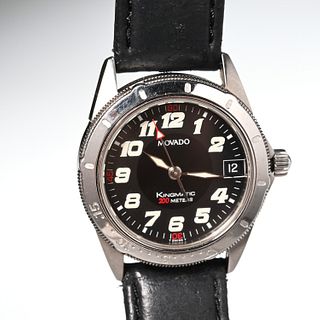 Movado Kingmatic 200mm men's diver wrist watch