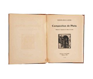 Silva y Aceves, Mariano. Campanitas de Plata. México: Editorial Cvltvra, 1925. Maderas originales de Díaz de León.