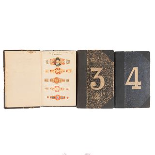 Cuadernos con Vitolas. Piezas: 3.
