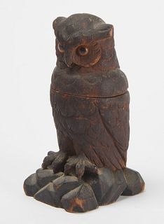 Black Forest Owl Inkwell