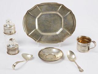 Lot 7 Silver Items