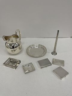 Lot 8 Sterling Items  Including Cartier