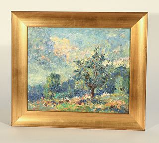 Francis Orville Libby - Landscape - Oil on Panel