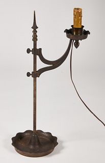 Electrified Iron Lamp