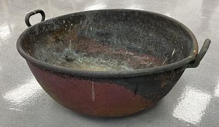 Large Copper Cauldron