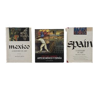 Libros de Arte. Cruce de Caminos Arte de México y España / Spain. A History in Art / México. Arte e Historia. Pieza: 3.
