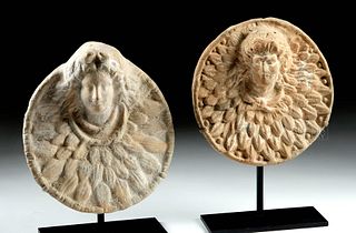 Published Greek Hellenistic Roundels w/ Divinities TL'd