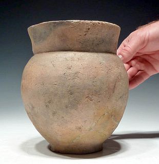Rare Bronze Age Urnfield Lusatian Pottery Burial Urn