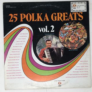YANKOVIC, 25 POLKA GREATS vol 2, NC-407, K-TEL