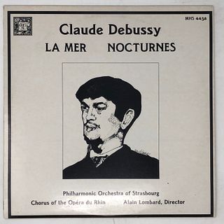 Claude DeBussy, La Mer Nocturnes, MSH-4458, ERATO