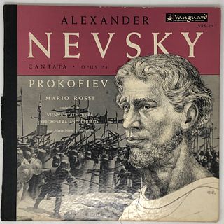 Alexnder Nevsky, Cantata Opus 7, VRS-451, VANGUARD