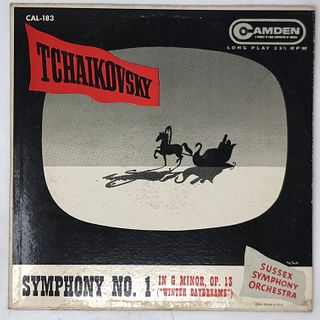 TCHAIKOVSKY, Symphony no 1 , CAL-183,