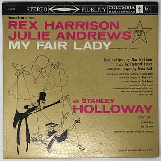 Rex Harrison Julie Andrews, MY FAIR LADY, OS 2015,