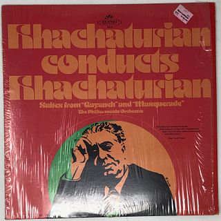 Khachaturian conducts Khachaturian, SUITES from Cayanch
