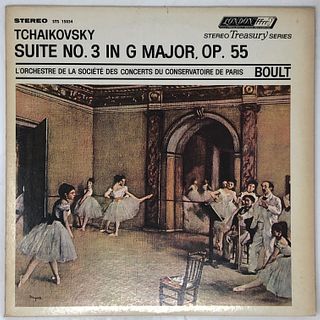 TCHAIKOVSKY suite no 3 G major op 55, BOULT, STS 15034,