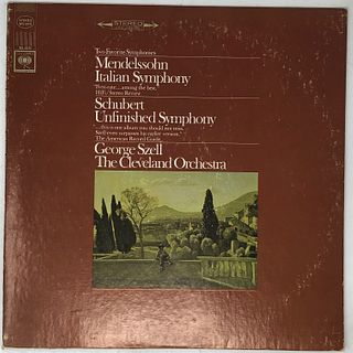 Mendelssohn Italian Symphony, Schubert Unfinished, MS