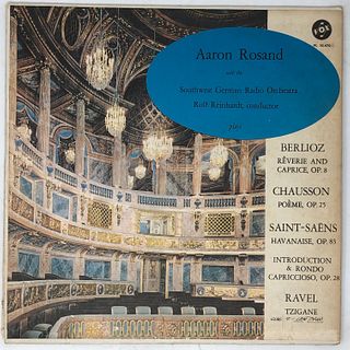 Aaron Rosand, Berlioz Chausson RAVEL, PL 10.740, Vox
