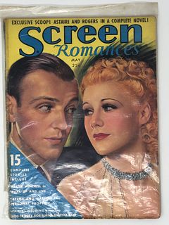SCREEN Romances vintage, May 1937 25 cents