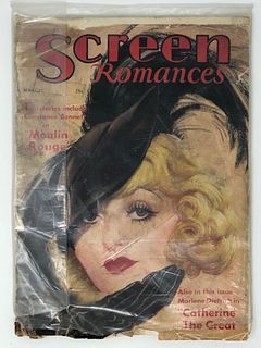 SCREEN Romances vintage, March 1933 25 cents