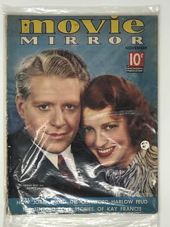 Movie Mirror Magazine, 10 cents November 1936
