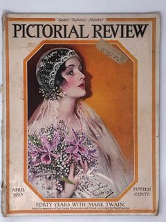 PICTORIAL REVIEW, April of 1925 fifteen cents