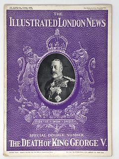 The ILLUSTRATED LONDON NEWS, January 25 1936 the Death