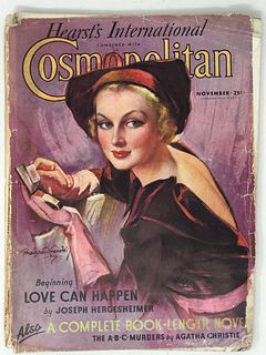 Hearst combined with COSMOPOLITAN November 1935 front