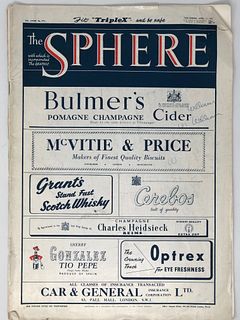 THE SPHERE April 11 1953, loose covers,
