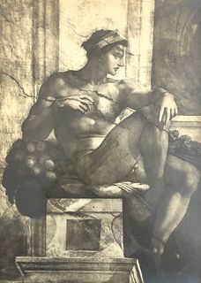 PRINT/ Roma ? Figura decorative (Michelangelo)