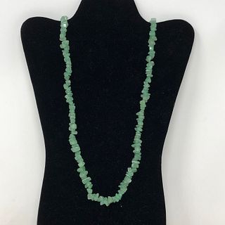 36" JadeLIKE crystal pieces necklace