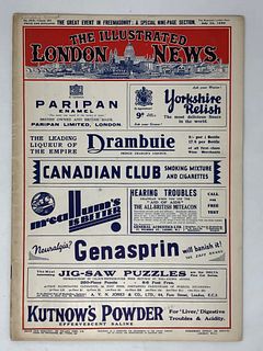 July 22, 1933, The ILLUSTRATED LONDON NEWS weekly issue