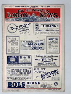 September 8, 1934, The ILLUSTRATED LONDON NEWS weekly
