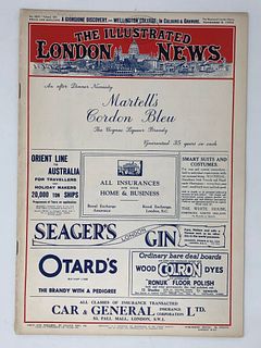 WWII November 4, 1944, The ILLUSTRATED LONDON NEWS