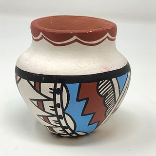 JAMEZ Clay / ceramic handpainted jug / bowl