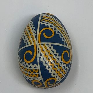 NATIVE INDIAN AMERICAN ornamental egg