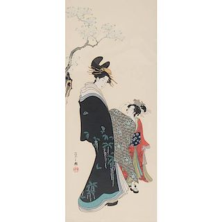 20th Century Japanese Woodblock Print 