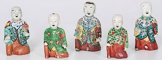 Chinese Figural Incense Burners 