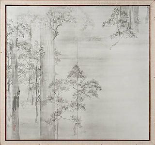 Reproduction of a Japanese Woodblock Print 