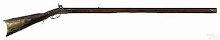 A. McGilvray (Harrisonburg, Virginia), full stock percussion long rifle, .41 caliber, signed